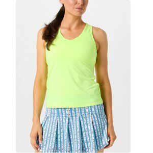Lucky in Love Core V-Neck Tank in Lemon